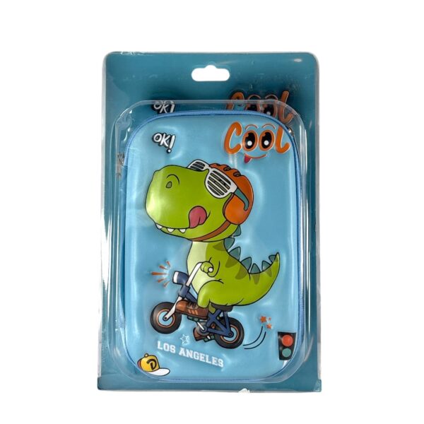 CARTUCHERA GRANDE TAPA DURA DINO