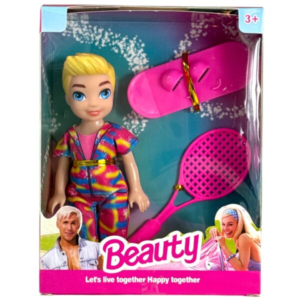 Muñeca con accesorios 16cm - Imagen 5
