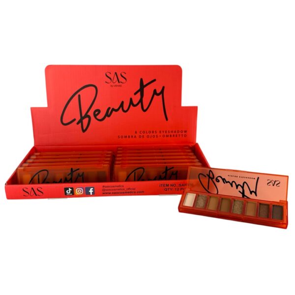PALETA DE SOMBRAS BEAUTY SAS