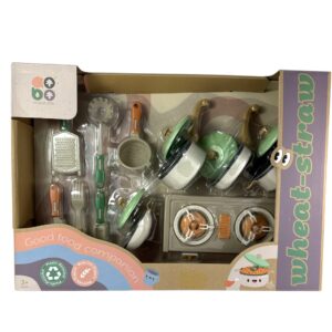 SET DE COCINA WHEAT STRAW 15 PCS