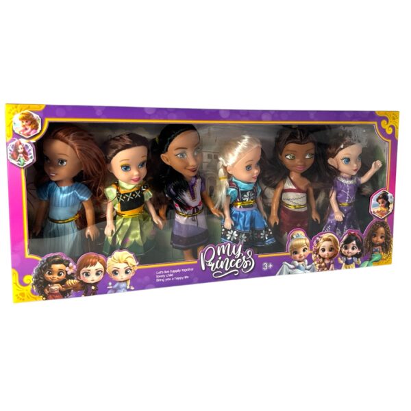 SET  DE MUÑECAS PRINCESAS