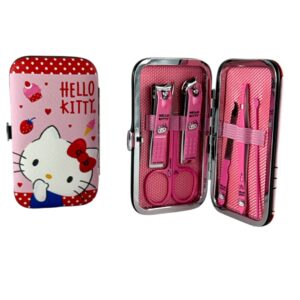 SET DE UÑAS HELLO KITTY