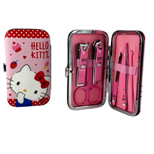 SET DE UÑAS HELLO KITTY