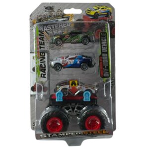 SET DE AUTOS 3 UND RACING TEAM