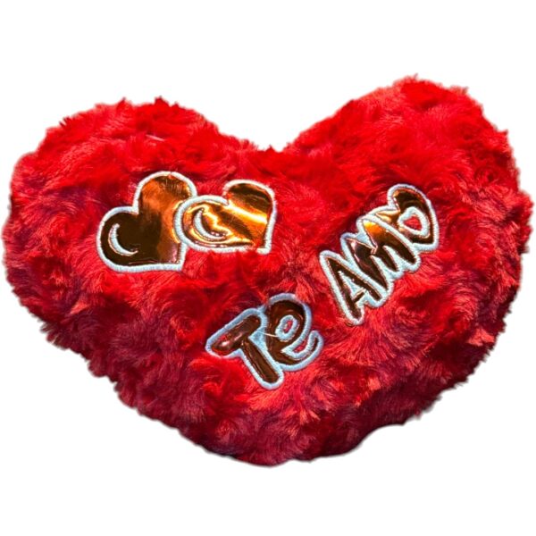 ALMOHADA CORAZON TE AMO 20CM - Imagen 3