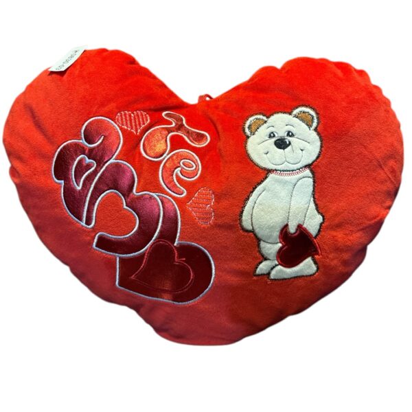 ALMOHADA CORAZON TE AMO 42CM - Imagen 3