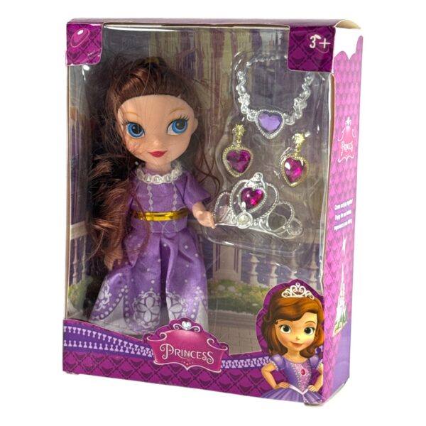 Muñeca con accesorios 16cm