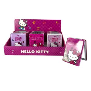 ESPEJO DE MANO CUADRADO HELLO KITTY