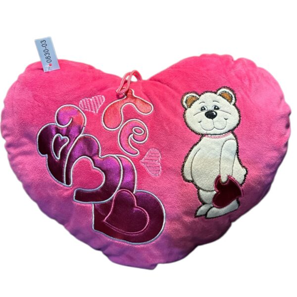 ALMOHADA CORAZON TE AMO 42CM - Imagen 2
