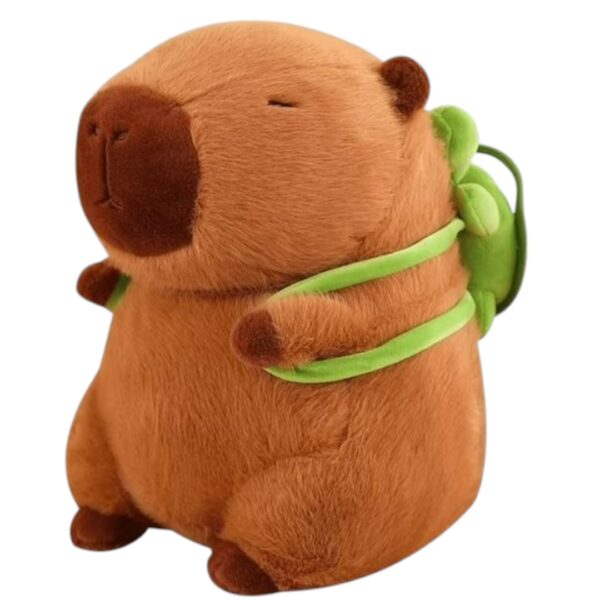 PELUCHE CAPIBARA TORTUGA 20CM