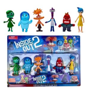 SET DE MUÑECOS INTENSAMENTE 6 UND