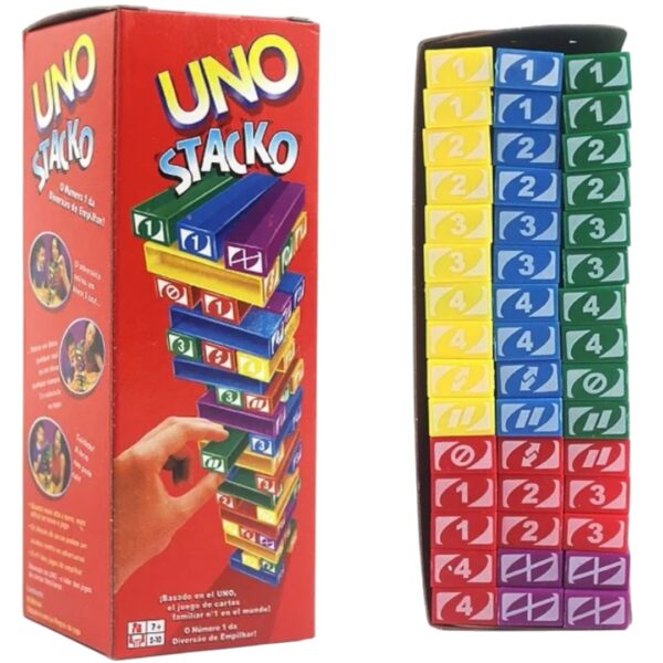 JUEGO DE MESA UNO STACKO