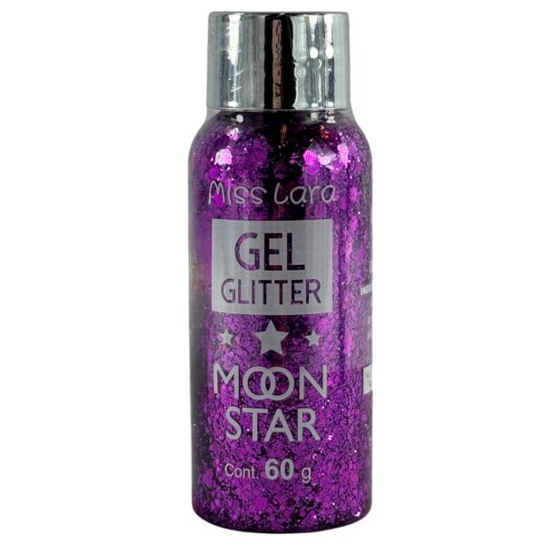 GEL GLITTER MISS LARA 60G - Imagen 5