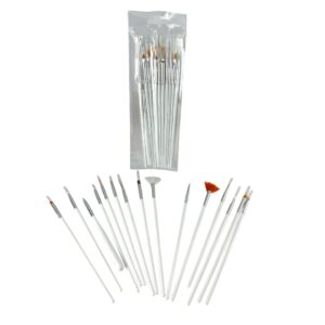 SET DE BROCHAS PARA UÑAS