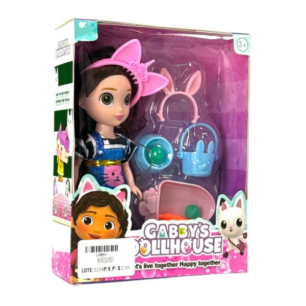 Muñeca con accesorios 16cm - Imagen 4