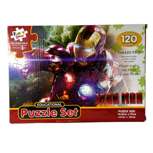 ROMPECABEZAS PUZZLE SET  120 PCS - Imagen 4