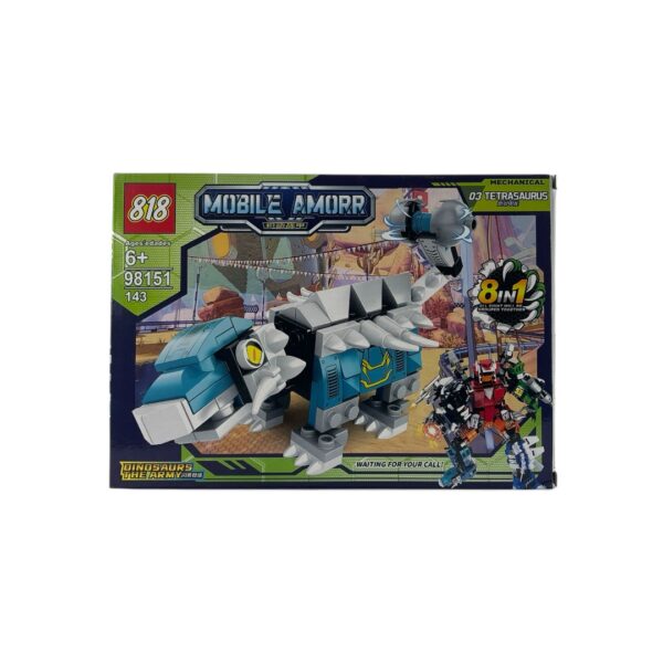LEGO DINOSAURIO TRANSFORMER 144PCS - Imagen 5