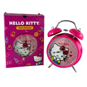 RELOJ DESPERTADOR HELLO KITTY