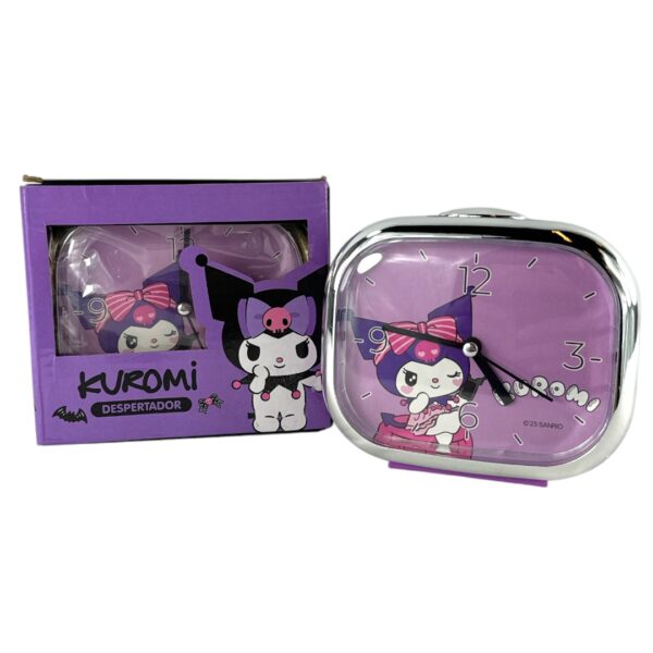 RELOJ DESPERTADOR KUROMI