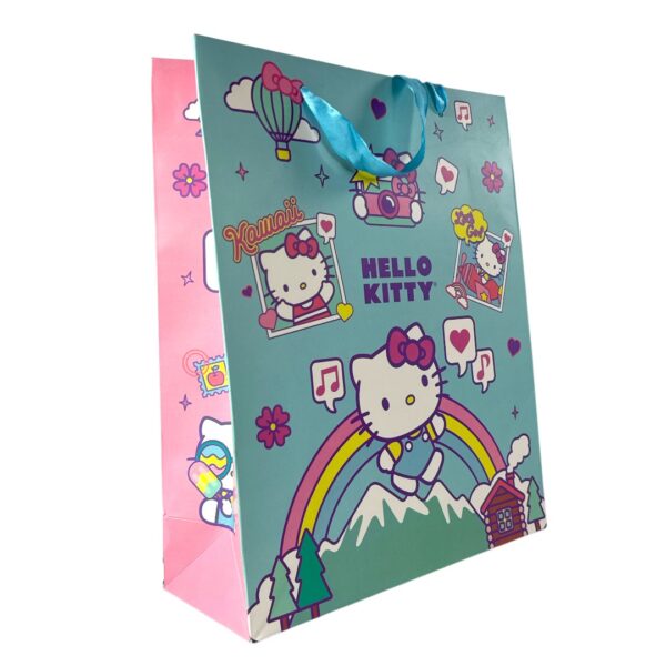 FUNDA DE REGALO MED.HELLO KITTY 26X32X10CM - Imagen 3