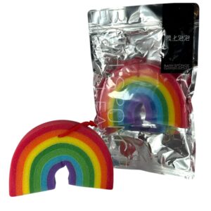 ESPONJA ARCOIRIS PARA BAÑO