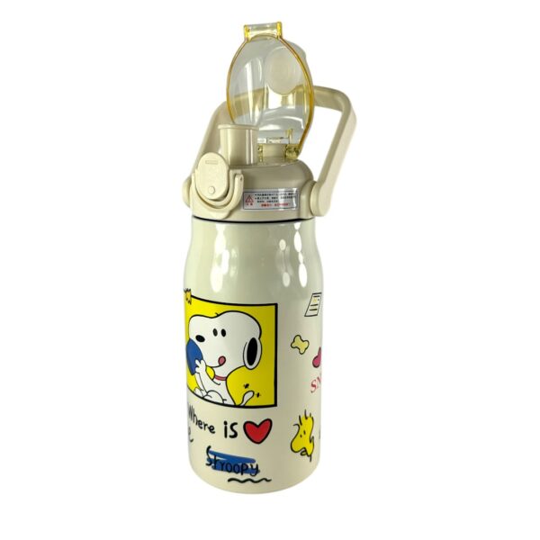 TERMO ACERO 1000ML SNOOPY Y HELLO KITTY - Imagen 2