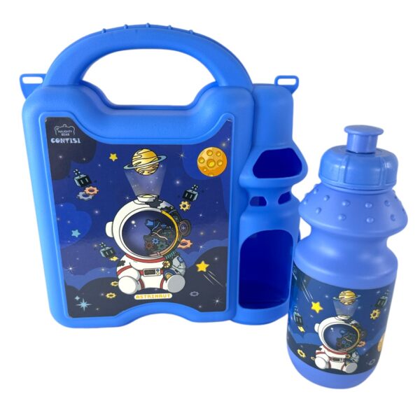 LONCHERA CON TERMO PLASTICA INFANTIL - Imagen 5