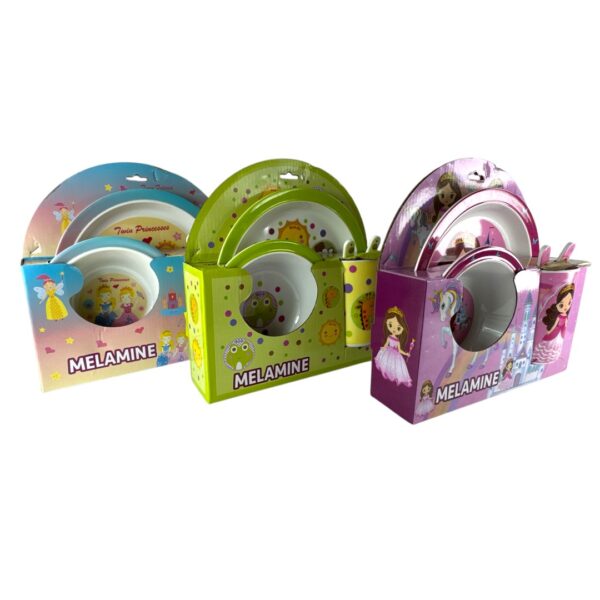 JUEGO DE PLATOS INFANTIL 5PCS