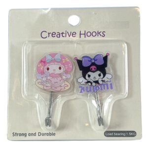 GANCHOS X2 SANRIO