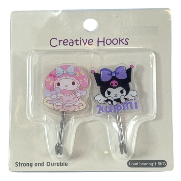 GANCHOS X2 SANRIO