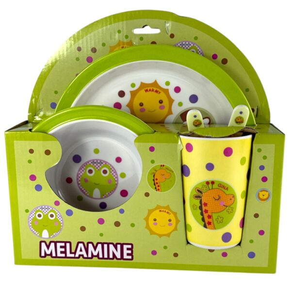 JUEGO DE PLATOS INFANTIL 5PCS - Imagen 4