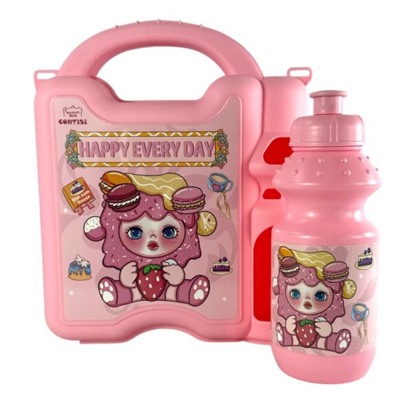 LONCHERA CON TERMO PLASTICA INFANTIL - Imagen 2