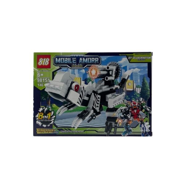 LEGO DINOSAURIO TRANSFORMER 144PCS - Imagen 7