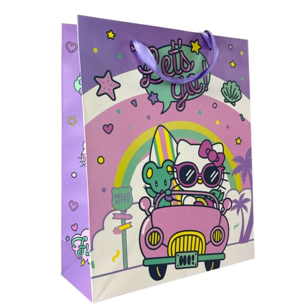 FUNDA DE REGALO MED.HELLO KITTY 26X32X10CM - Imagen 2