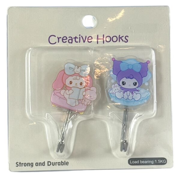 GANCHOS X2 SANRIO - Imagen 3