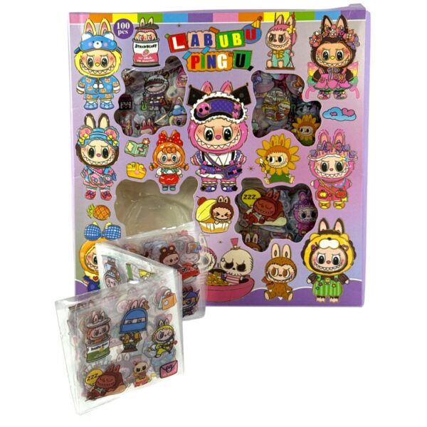 CAJA DE STICKERS SANIO 100PCS - Imagen 2