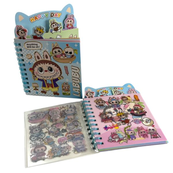 LIBRETA DE STICKERS LABUBU - Imagen 5