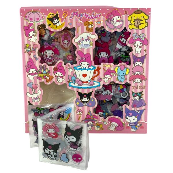 CAJA DE STICKERS SANIO 100PCS - Imagen 3