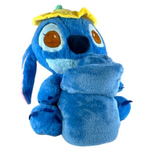 PELUCHE STITCH 45CM CON COBIJA