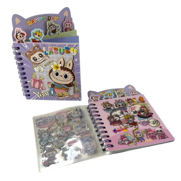 LIBRETA DE STICKERS LABUBU - Imagen 3