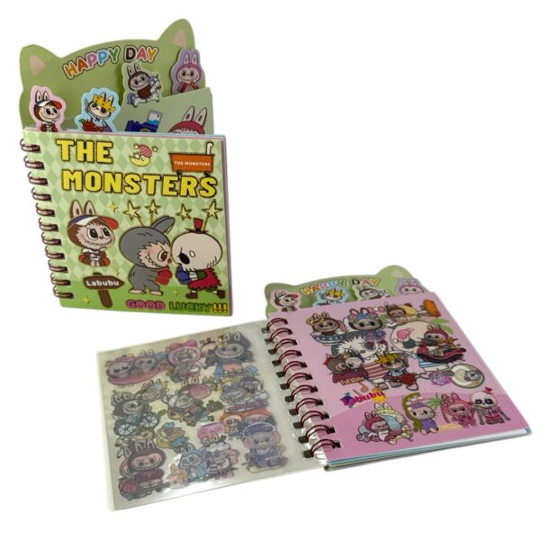 LIBRETA DE STICKERS LABUBU - Imagen 4