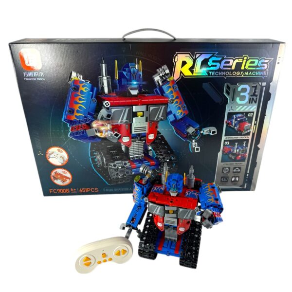 LEGO TRANSFORMER A CONTROL REMOTO 651PCS