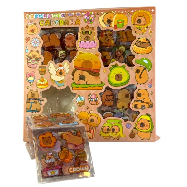 CAJA DE STICKERS SANIO 100PCS - Imagen 4