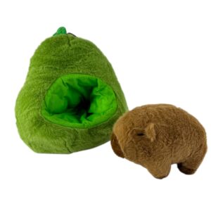 PELUCHE CAPIBARA PERA PEQ 20CM