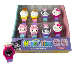RELOJ INFANTIL CON TAPA KAWAI