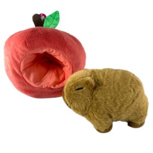 PELUCHE CAPIBARA MANZANA PEQ 27CM