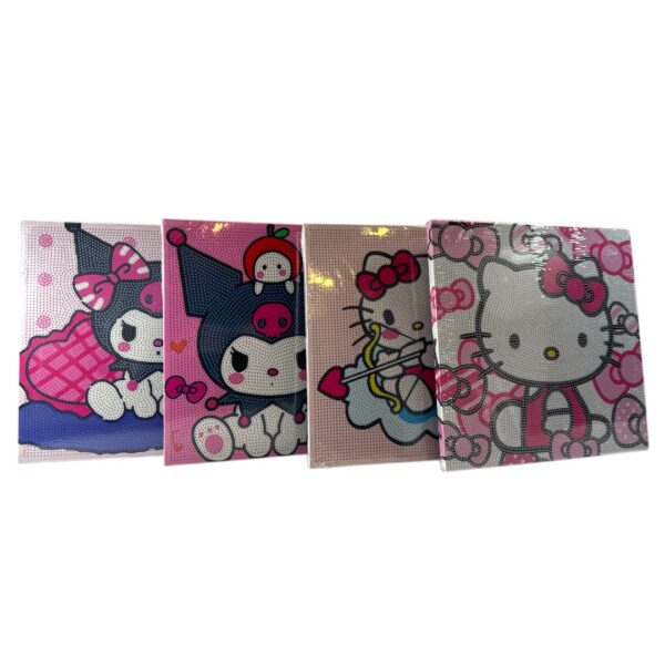 CUADRO DIAMANTES HELLO KITTY