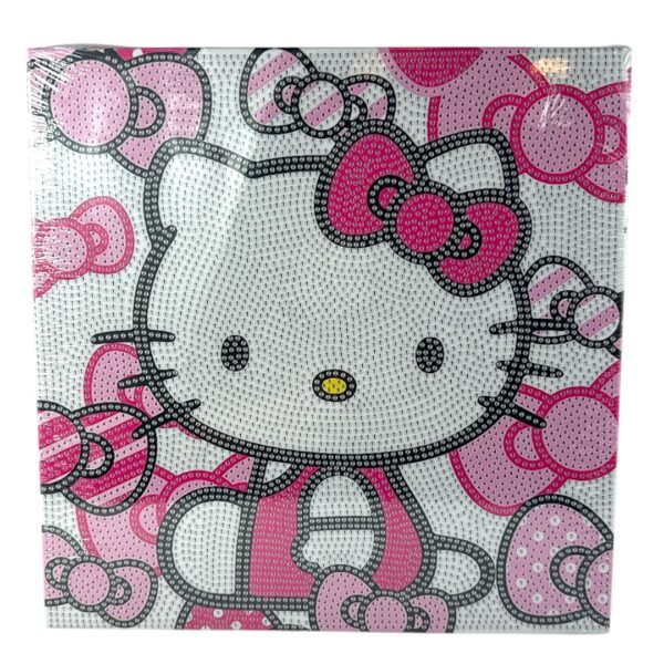 CUADRO DIAMANTES HELLO KITTY - Imagen 5