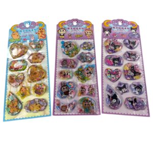 STICKERS 3D SANRIO X10