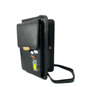 BILLETERA Y PORTA CELULAR 19X11CM